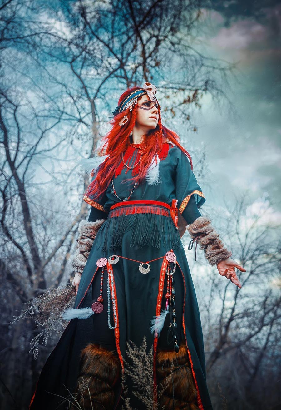 Girls in Slavic costumes underwear in Mashhad